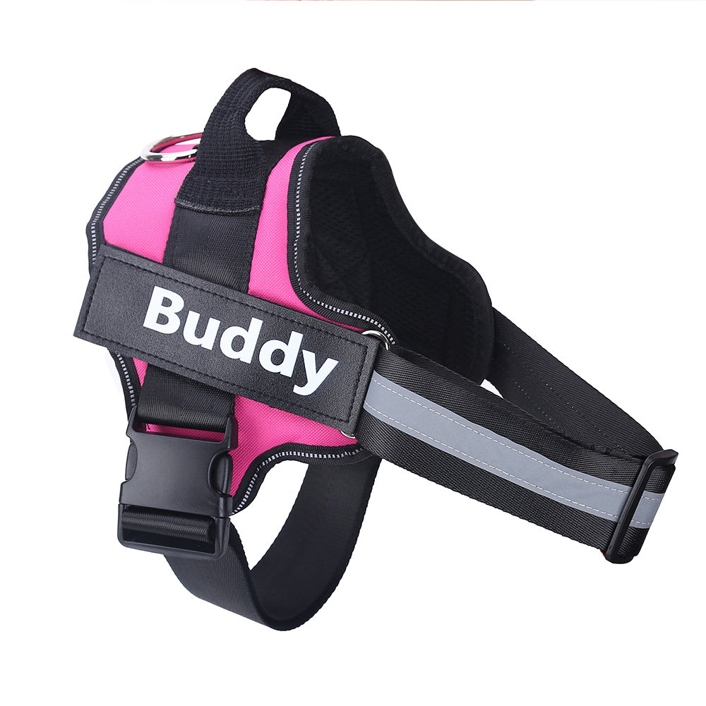 Customizable Dog Vest Harness, Reflective, and Adjustable for All Breeds