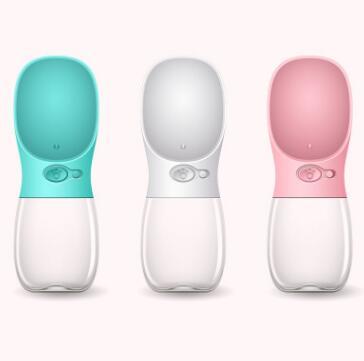 Travel-Friendly Pet Water Bottle with Attached Cup