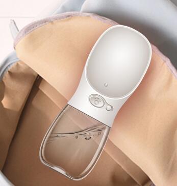 Travel-Friendly Pet Water Bottle with Attached Cup