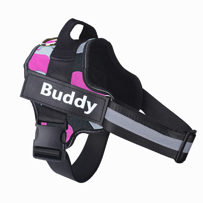 Customizable Dog Vest Harness, Reflective, and Adjustable for All Breeds