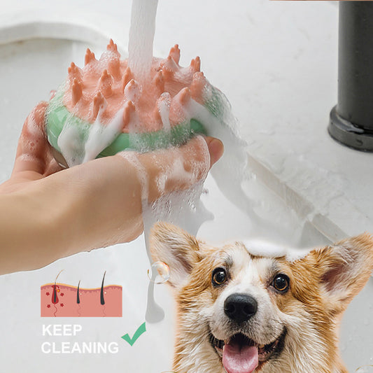 Bathing and Massaging brush for Pets