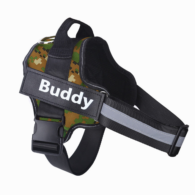 Customizable Dog Vest Harness, Reflective, and Adjustable for All Breeds