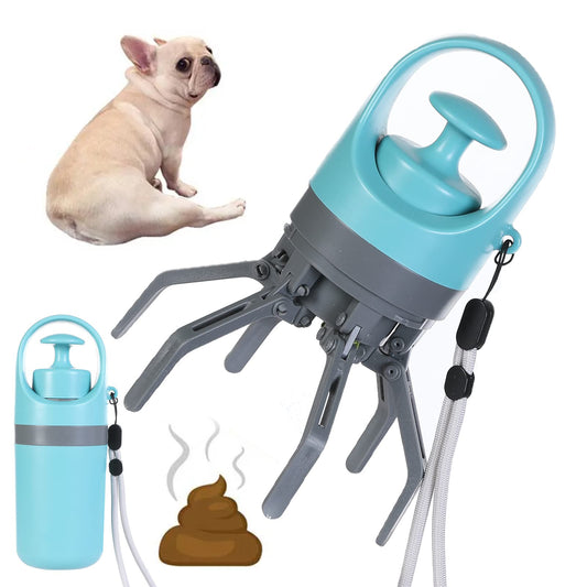 Best Portable Lightweight Dog Pooper Scooper With Built-in Poop Bag Dispenser