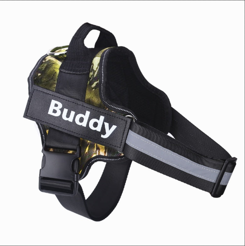 Customizable Dog Vest Harness, Reflective, and Adjustable for All Breeds